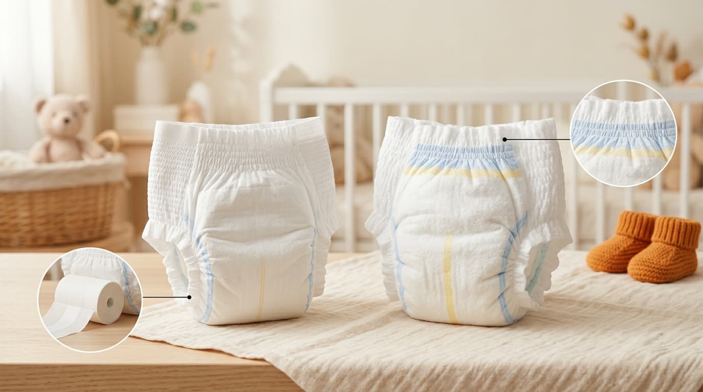 MamyPoko มามี่โพโค กางเกงผ้าอ้อมเด vs DODOLOVE Standard Soft ต่างกันอย่างไร