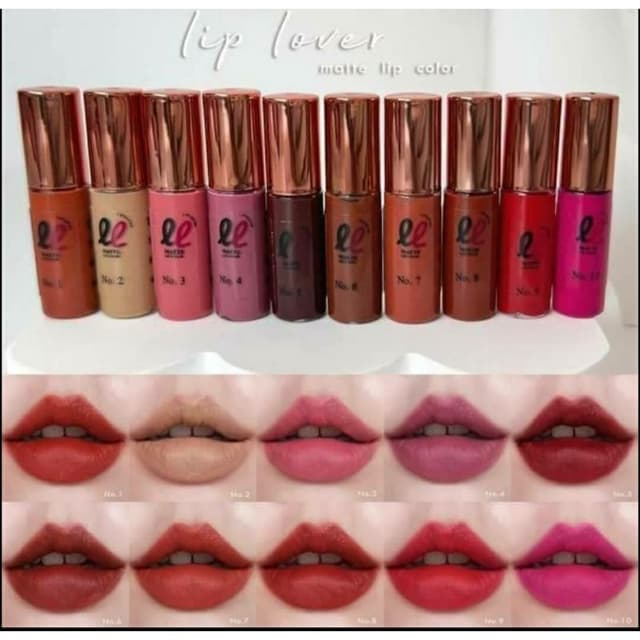 ลิปจิ๋ว ลิปเลิฟเวอร์ เนื้อแมท กันน้ํา พร้อมส่ง (ซื้อ2แท่งมีของแถม)