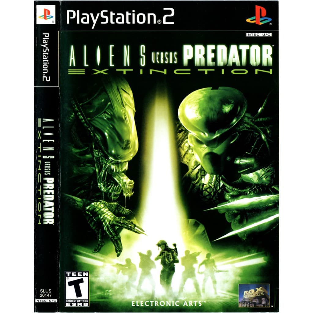 แผ่นเกมส์ Aliens Versus Predator - Extinction แผ่นCD PS2 Playstation2 คุณภาพสูง ราคาถูก