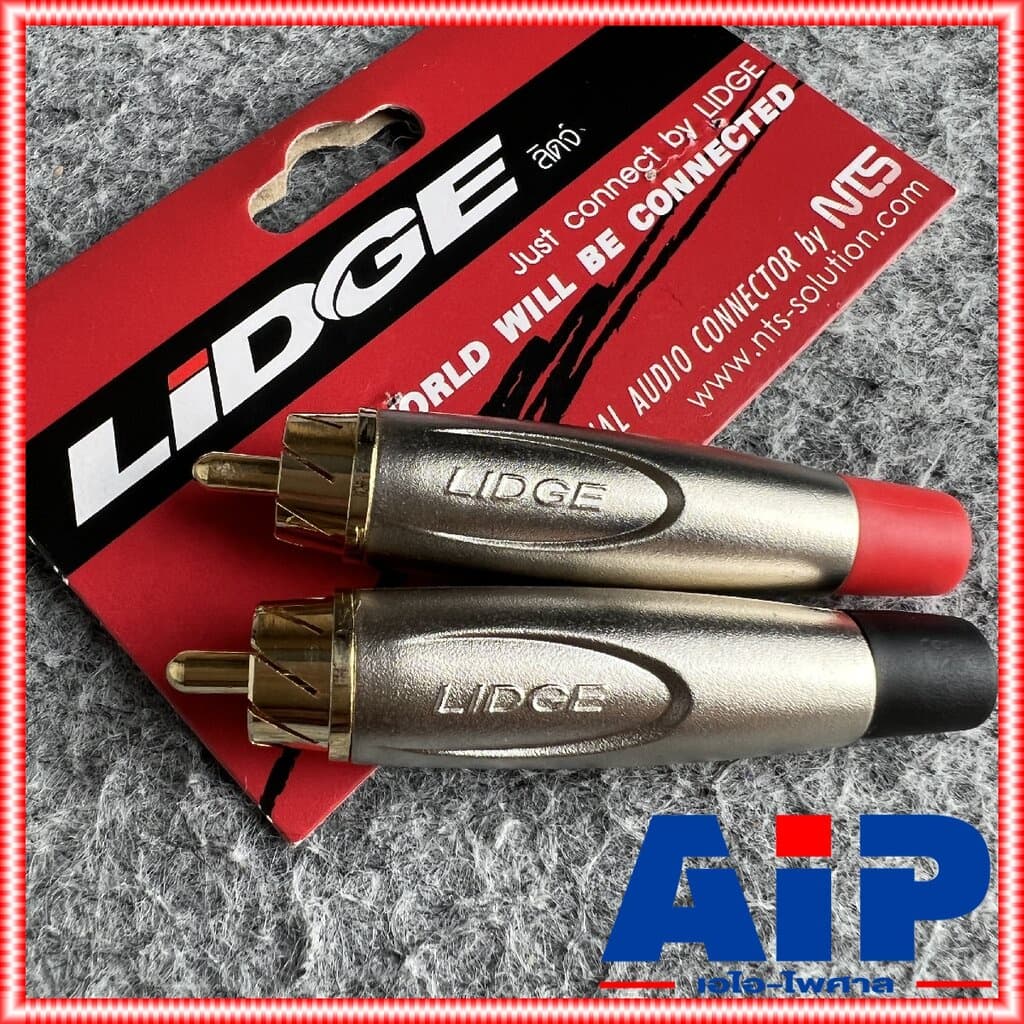 1คู่ LIDGE YM-250CT สีแดง + สีดํา ปลั๊ก RCA ตัวผู้ YM250 CT แจ็คอาร์ซีเอตัวผู้ ปลั๊ก RCA สําหรับเข้าสาย ต่อ…