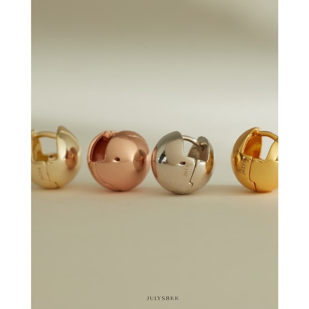 Julys - ball ball earrings รูปที่ 1
