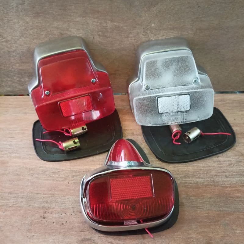โคมไฟหยุดหยุดหยุดโคม vespa super vbc รุ่น 66 vbb 61 65 BIASA
