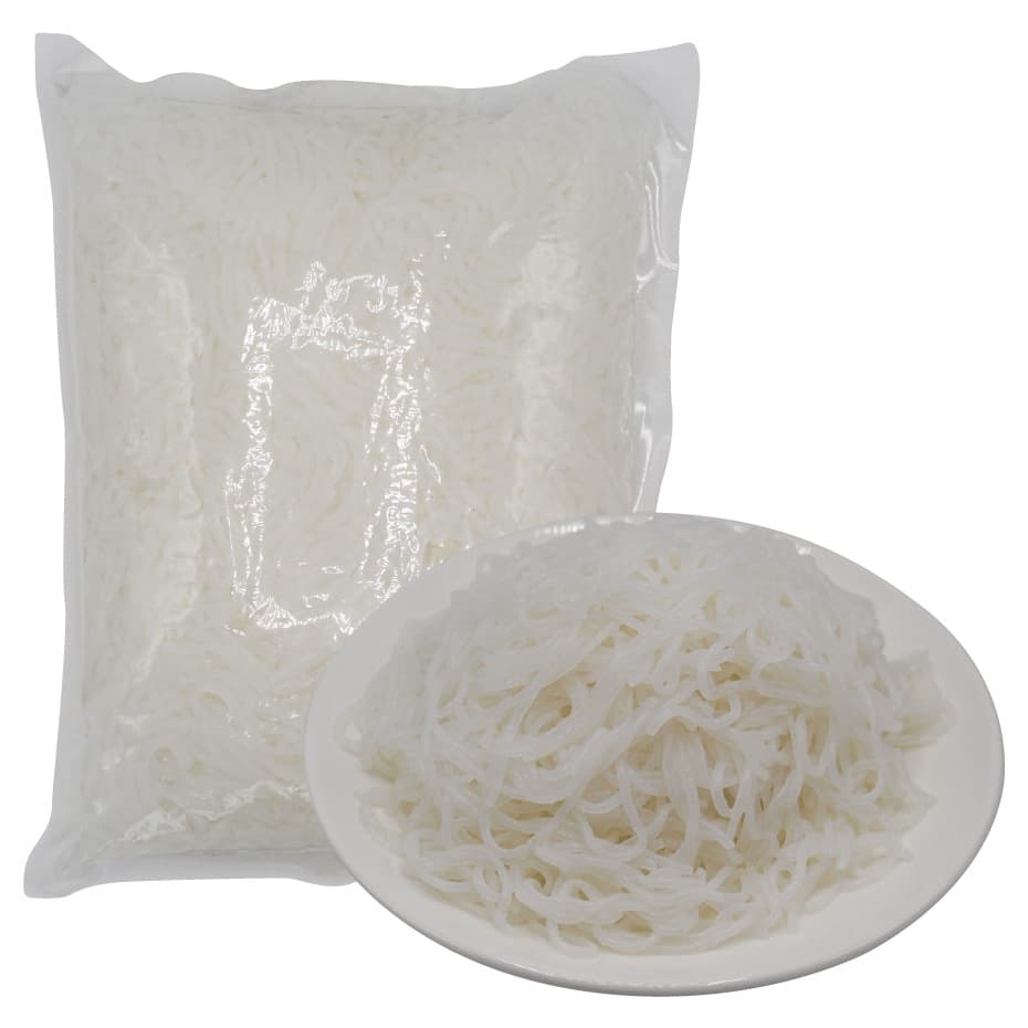 MOKU บุกเส้นกลม(สั้น) 500 กรัม ถุงใส (FK0230-1) Konjac Noodle เส้นขนมจีน เส้นบุก บุกเพื่อสุขภาพ ไม่มีแป้งคีโต…