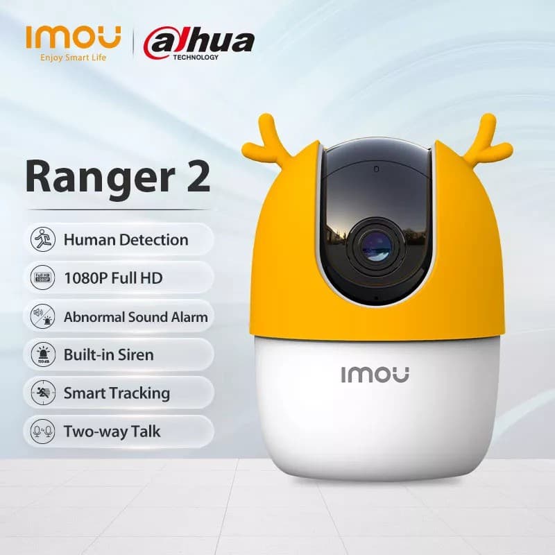 ️กล้องวงจรปิดไร้สาย ️ Dahua IMOU Ranger 2 / A1 / A2 (IPC-A22EP) WIFI 3.6MM 2MP, พูดโต้ตอบได้ ภาพคมชัด…
