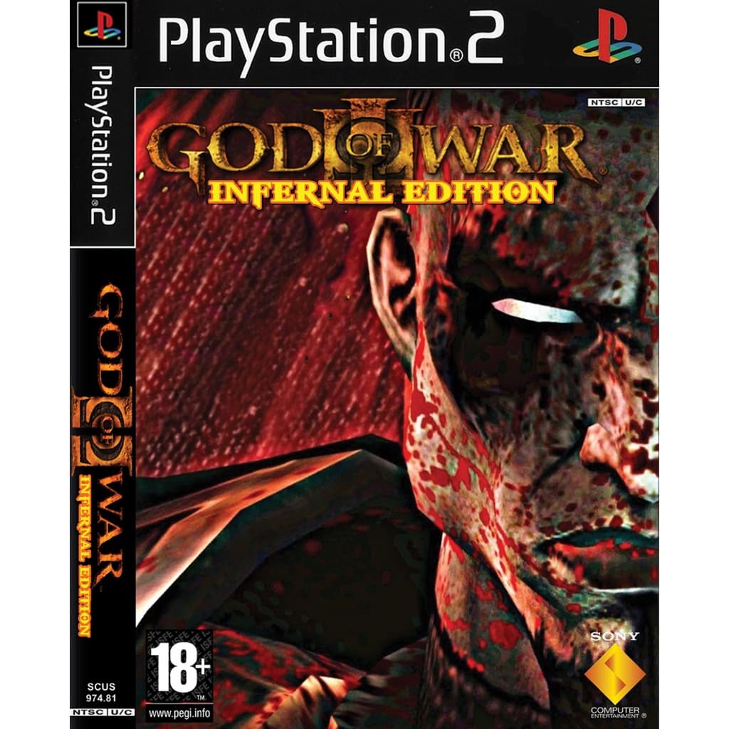 แผ่นเกมส์ God of war 2 Infernal Edition PS2 Playstation 2 คุณภาพสูง ราคาถูก