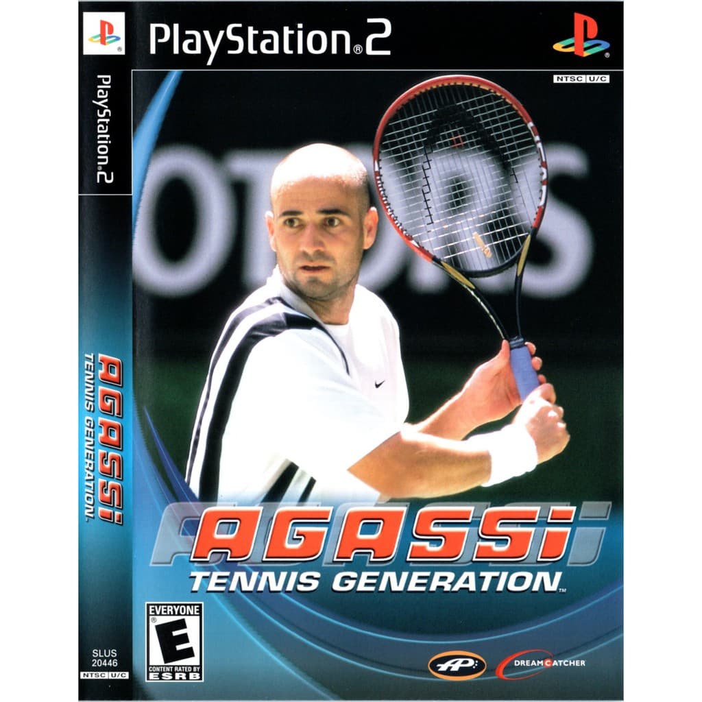 แผ่นเกมส์ Agassi Tennis Generation แผ่นCD PS2 Playstation2 คุณภาพสูง ราคาถูก
