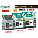 | 64GB | 128GB MICRO SD CARD (ไมโครเอสดีการ์ด) APACER รุ่น UHS-I U1 MicroSDXC Class10 R100 *ของแท้* รับประกัน…