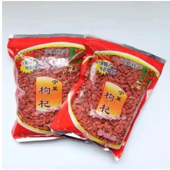 โกจิเบอร์รี่ เก๋ากี้แดง (红枸杞)500gมีสารต้านอนุมูลอิสระและวิตามินซี เม็ดใหญ่ เกรดA อบแห้งพร้อมทาน ขนาด500g
