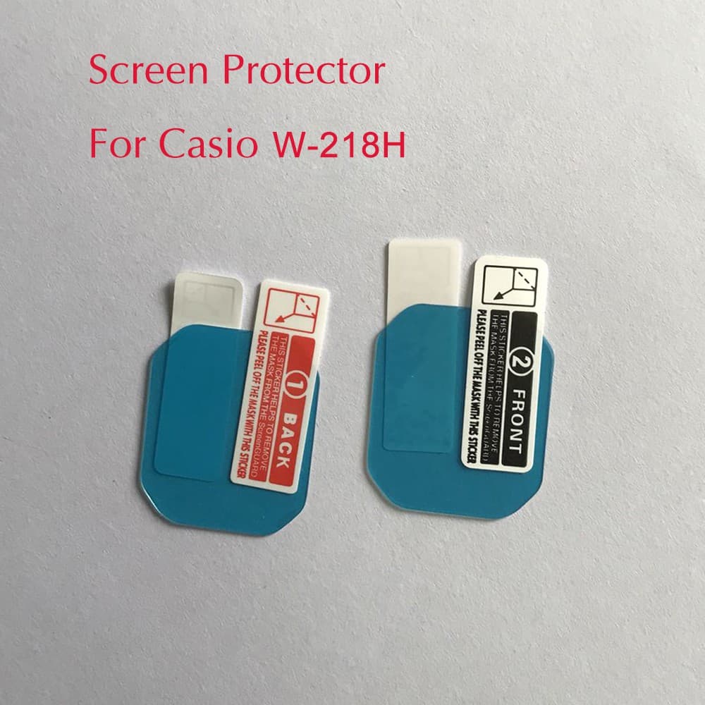 ป้องกันหน้าจอสําหรับ Casio W-218H W-218H-1AVDF ฟิล์ม Guard นาฬิกาสปอร์ตป้องกัน Nano ระเบิดฟิล์มสําหรับ Casio…
