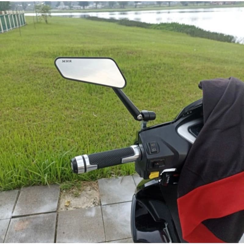 MHR กระจกมองหลัง กระจกสีขาวใส Nmax, Xmax, Pcx, Adv, Aerox, Lexi, Vario, Vixion, Cb, Mio, Fazzio, Scoopy ฯลฯ…