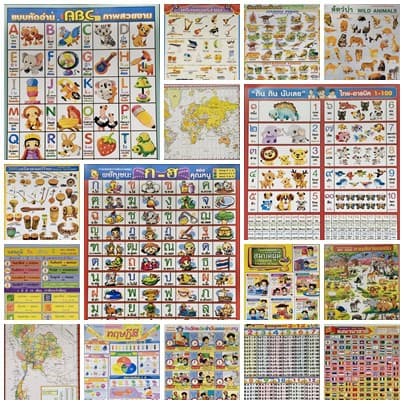 โปสเตอร์ สําหรับเด็ก โปสเตอร์เพื่อการศึกษา