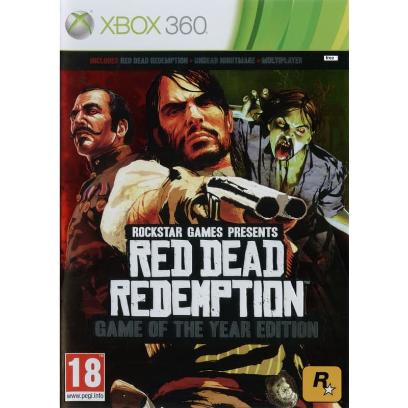 Red Dead Redemtion GOTY เรดเดด รีเดมพ์ชั่น แผ่นเกม xbox 360 สําหลับเครื่องแปลง RGH/JTAC LT2.0 LT3.0 แผ่น RF…