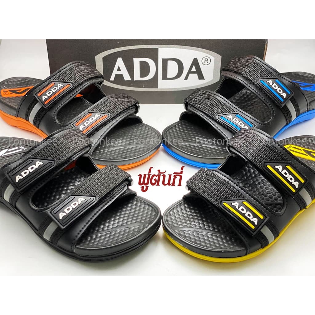 ADDA รองเท้าแตะ สวมแอ็ดด้า รุ่น 22W05-w1 / 22w05-m1 ไซส์ 4-9