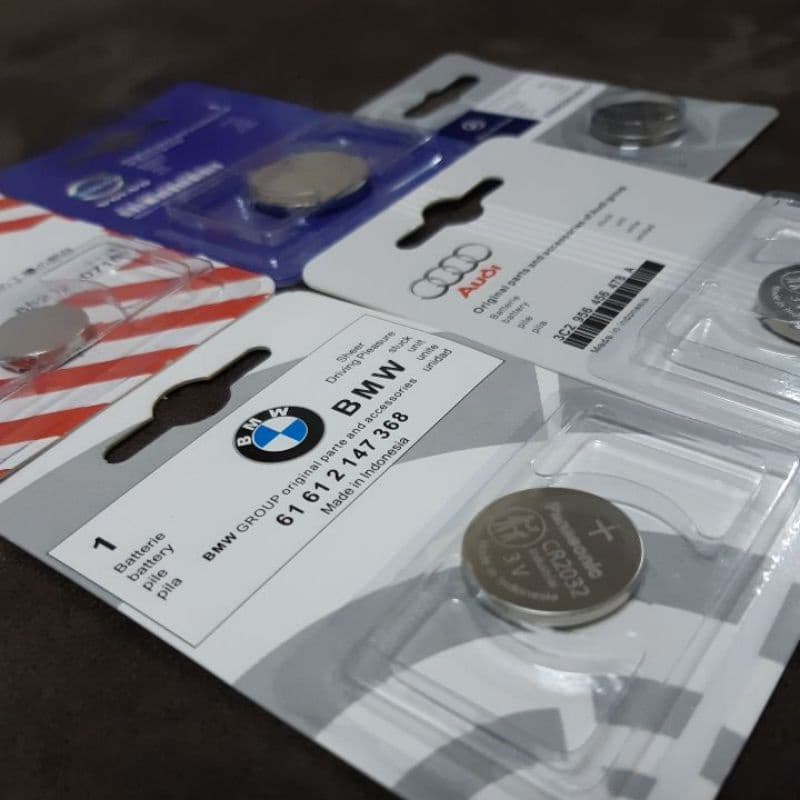 ถ่านรีโมทรถ BMW, Benz,Toyota,Lexus,Honda,Volvo,Audi,Haval,Mazda CR2016,CR2025,CR2032,CR1616,CR1632,CR2430,CR24…