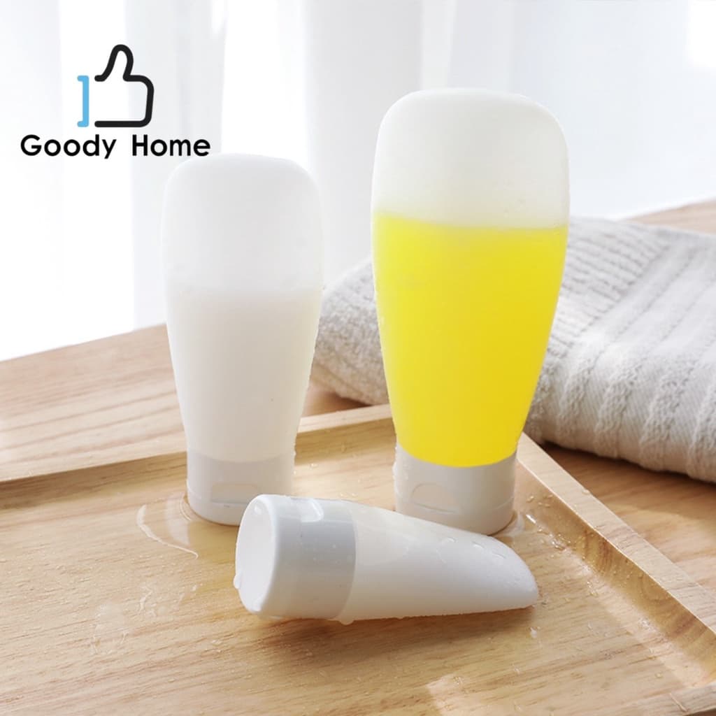Goody Home หลอดเปล่าแบบบีบใช้งาน สําหรับใส่ครีม โลชั่น เจลล้างมือ