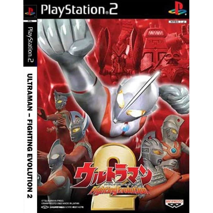 แผ่นเกมส์ Ultraman Fighting Evolution 2 PS2 Playstation2 คุณภาพสูง ราคาถูก