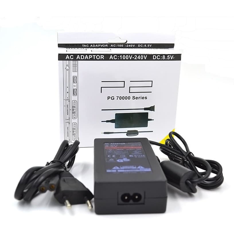 ! หม้อแปลง PS2 Slim รุ่น7xxxx ไฟตรง 220 V มือ 1 Adapter PS2 พีเอส2