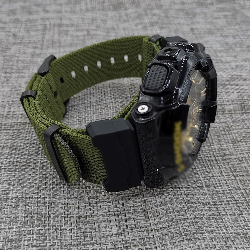 สายนาฬิกาข้อมือไนล่อน แบบเปลี่ยน สําหรับ Casio G-Shock GA-110 100 120 150 200 400 GD-100 110 120 DW-5600…