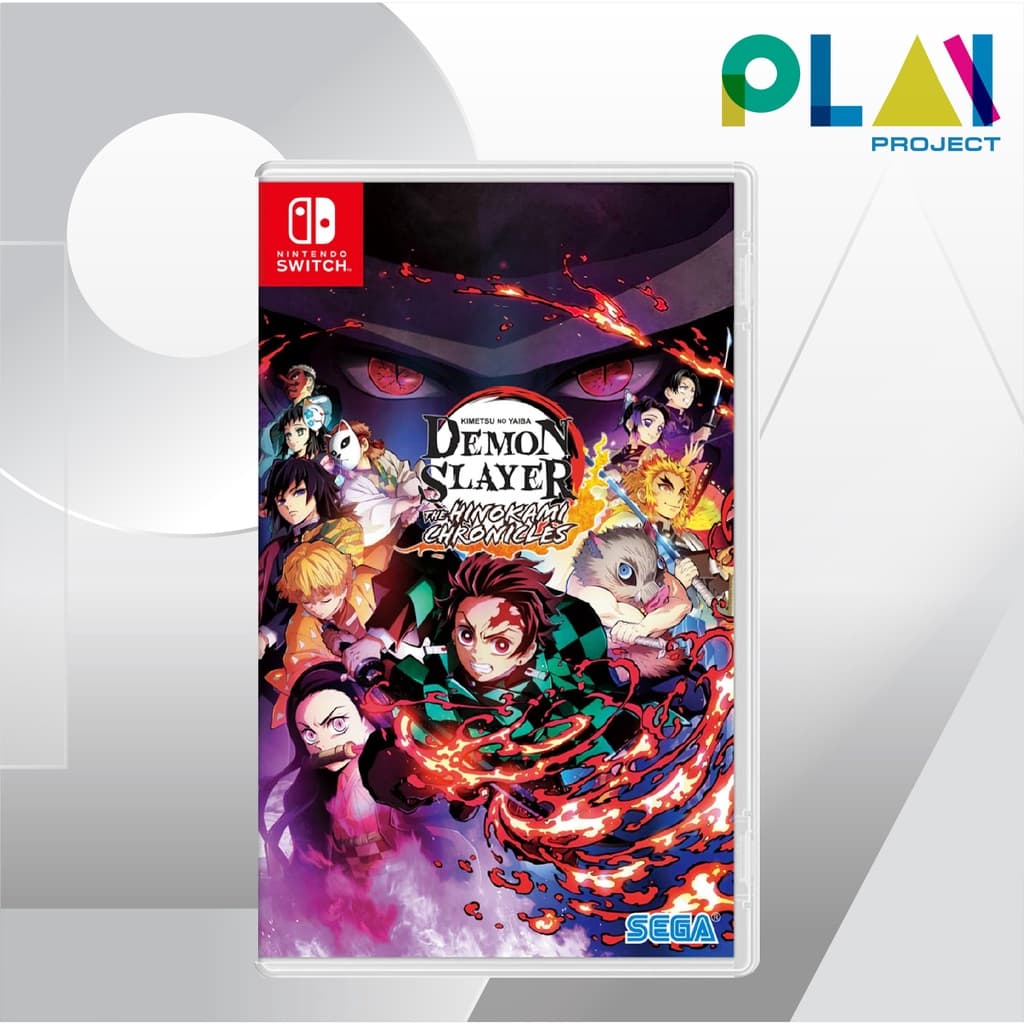 Nintendo Switch : Demon Slayer: Kimetsu no Yaiba - The Hinokami Chronicles [แผ่นเกมนินเทนโด้ สวิตช์]