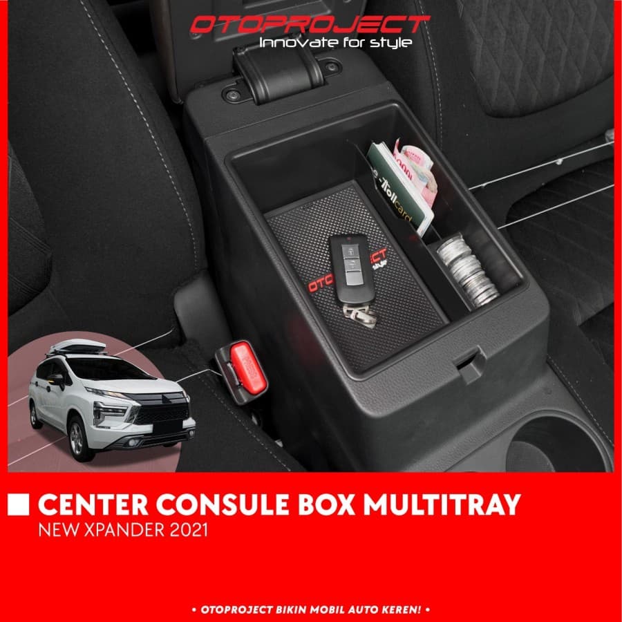 ต้นฉบับ OTOPROJECT- กล่องคอนโซลถาดหลายถาดสําหรับ Mitsubishi All New Xpander / Xpander Cross 2021/2022/2023 รูปที่ 1