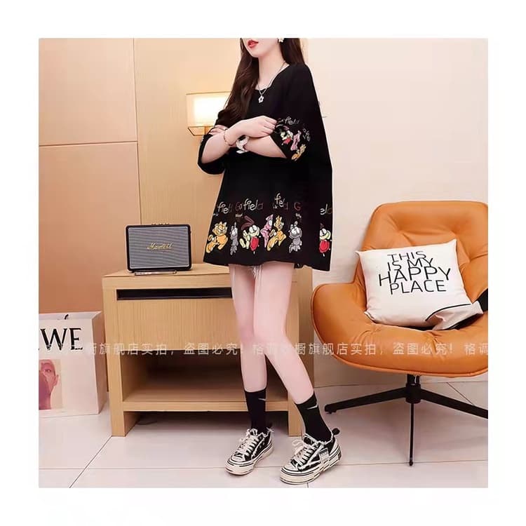 เสื้อยืดแฟชั่นผู้หญิงลายทางแขนสั้นคอกลม เนื้อผ้าดีใส่สบาย! New Fashion women's ร้านขายสินค้าจากโรงงาน #HAN SY…