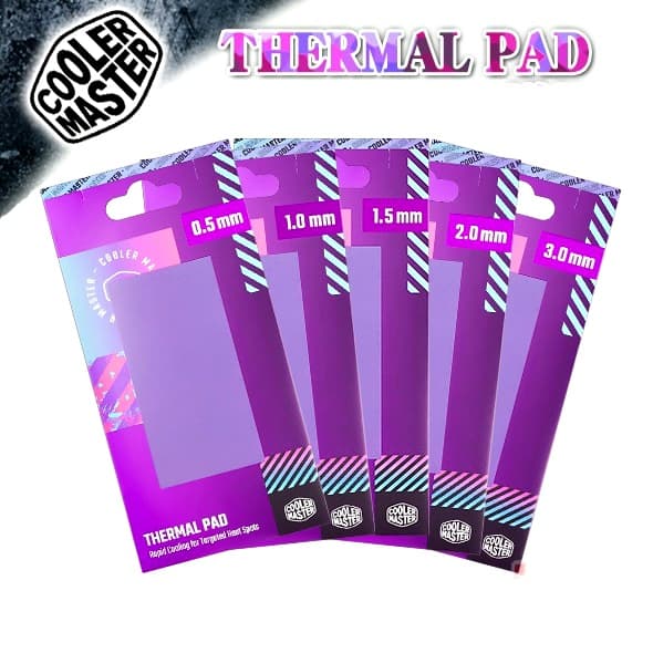 ️ซิลิโคนแผ่น ️Cooler Master THERMAL PAD PRO 13.3w/mK thermal conductivity (สําหรับ gpu การ์ดจอ แรม cpu)