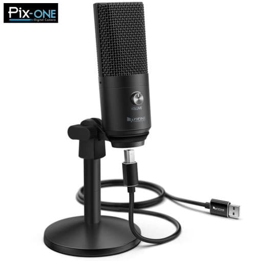 FIFINE K670 USB MICROPHONE สีดํา รับประกันศูนย์