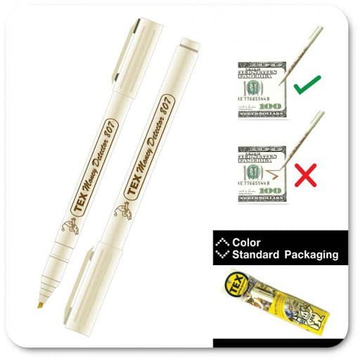 (KTS)ปากกาตรวจเงิน/ตรวจแบงค์ปลอม Tex Money Detector 807 B (ปากกาพิสูจน์ธนบัตร) รูปที่ 1