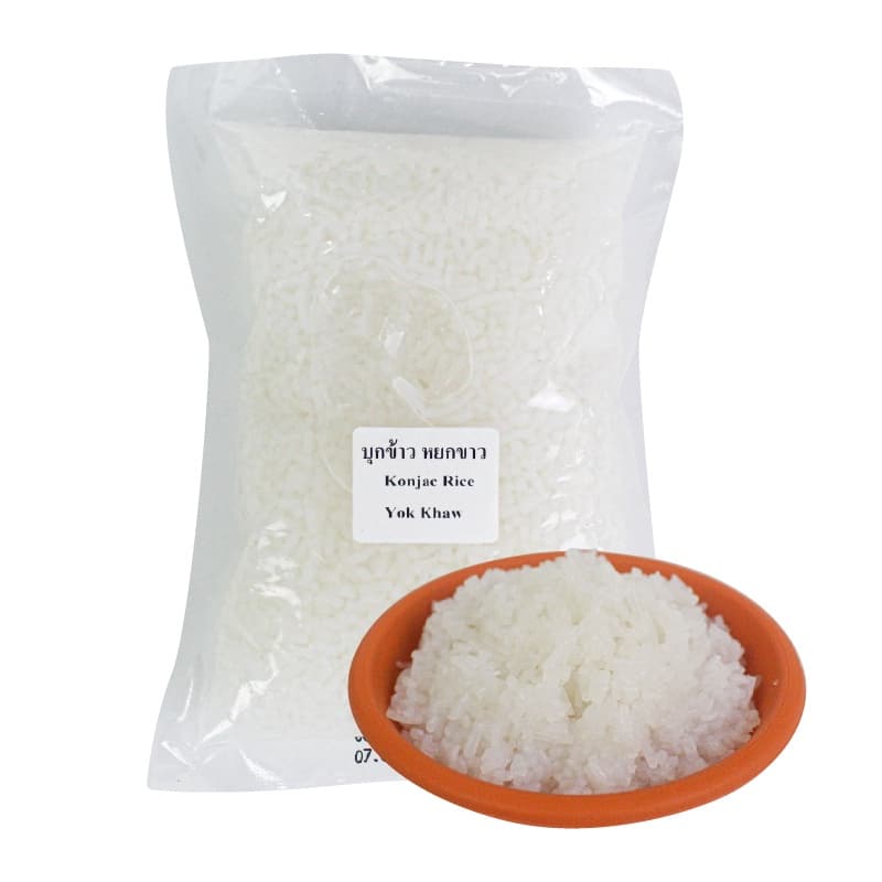 MOKI บุกข้าวหยกขาว 200g (FK0229-1) Konjac Rice Keto Gluten Free Low Carb บุกข้าว ข้าวคีโต บุกเพื่อสุขภาพ คีโต…