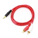 3.5mm to 2 RCA audio cable, for phone, headphone, speaker black 3.5mm Jack stereo to 2 RCA Male Aux Audio…
