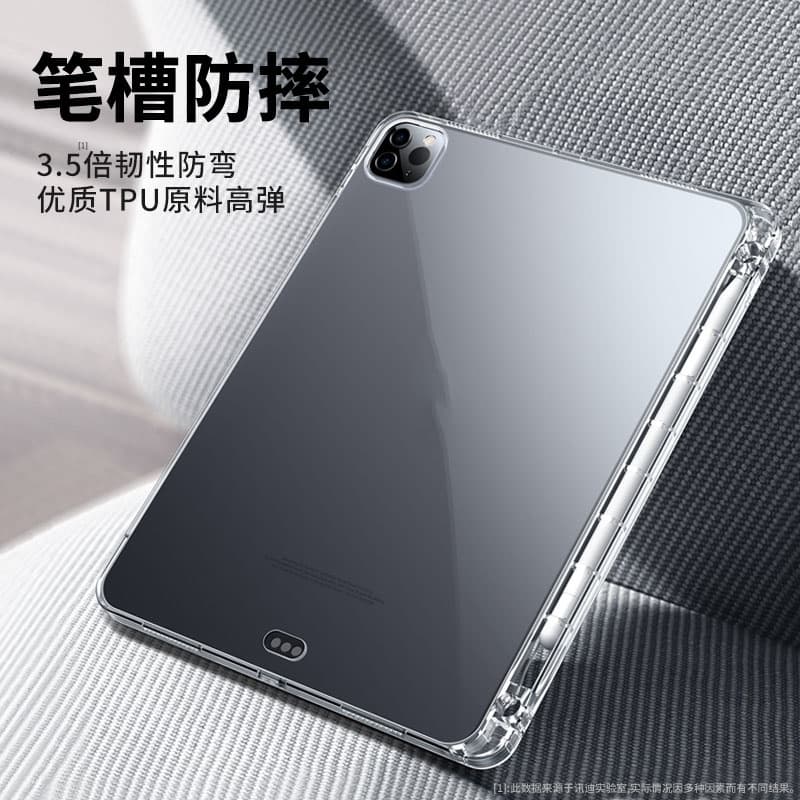 002 เคส TPUใสกันกระแทก สําหรับ iPAD Gen10/mini123 45/Air 1/2 ไอแพด 9.7 Gen 7/8/9 10.2 Pro 2020 Air4/5/6/7/8…