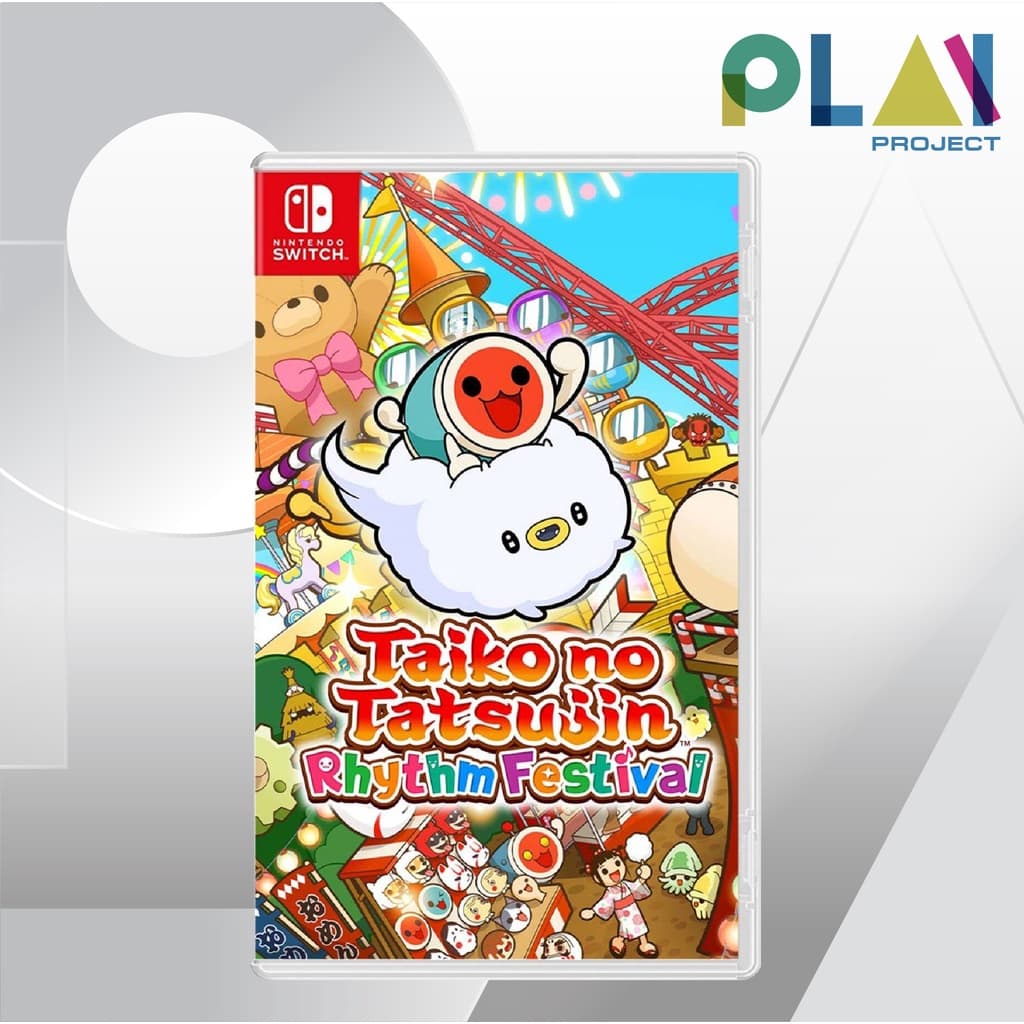 Nintendo Switch : Taiko no Tatsujin : Rhythm Festival [มือ1] [แผ่นเกมนินเทนโด้ สวิตช์]
