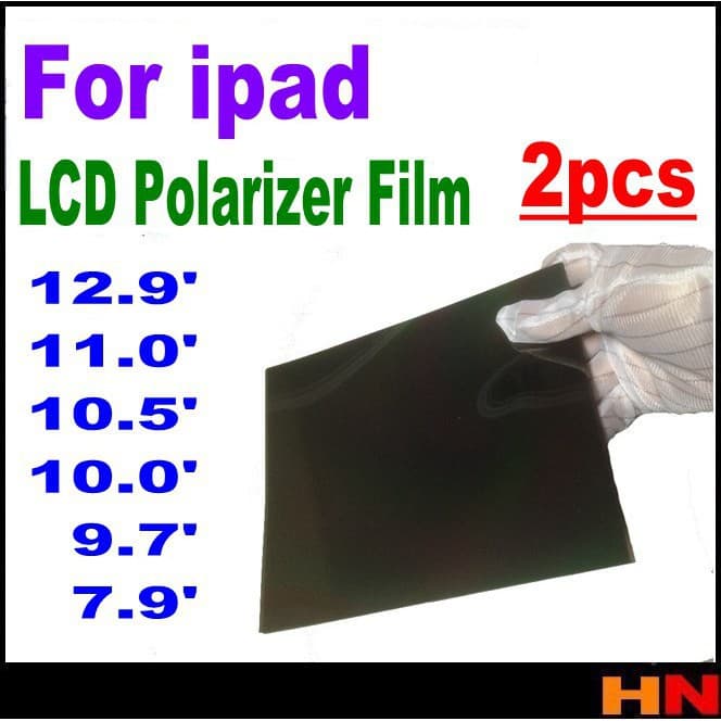 ฟิล์มโพลาไรซ์ LCD 9.7 7.9 10.5 10 12.9 นิ้ว สําหรับ ipad mini ipadmini 2 ชิ้น