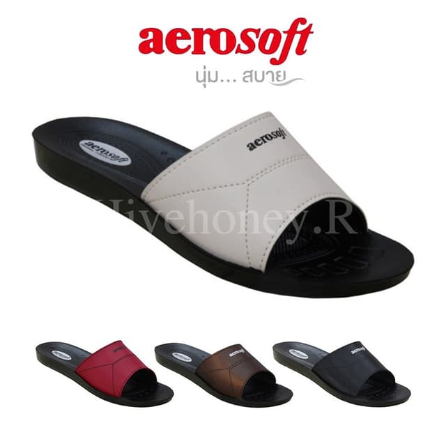 LC1212 รองเท้าแตะผู้หญิง Aerosoft(แอโร่ซอฟท์) 35-41