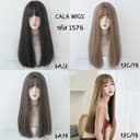 วิกผม วิกหน้าม้าผมยาวสวยที่1 calawigs💕สินค้างานดีทุกชิ้นสวยตามภาพ100% สินค้าสพร้อมส่งในไทย