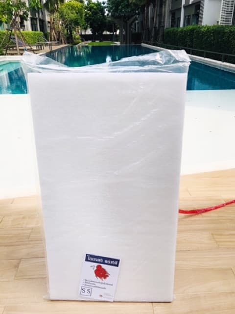 ใยกรอง ใยแก้ว ใยกรองปลา ใยกรองตู้ ใยกรองบ่อ เนื้อแน่น ขนาด50x90ซม. หนา4.5ซม. เนื้อละเอียด กรองสิ่งสกปรกดีขึ้น…
