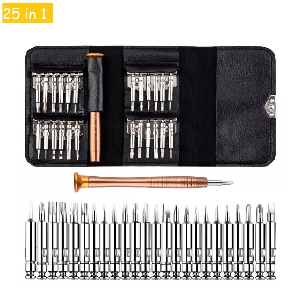 25 In 1 Torx ไขควงชุดซ่อมโทรศัพท์มือถือชุดเครื่องมือ Multitool เครื่องมือสําหรับ Iphone นาฬิกาแท็บเล็ต PC…