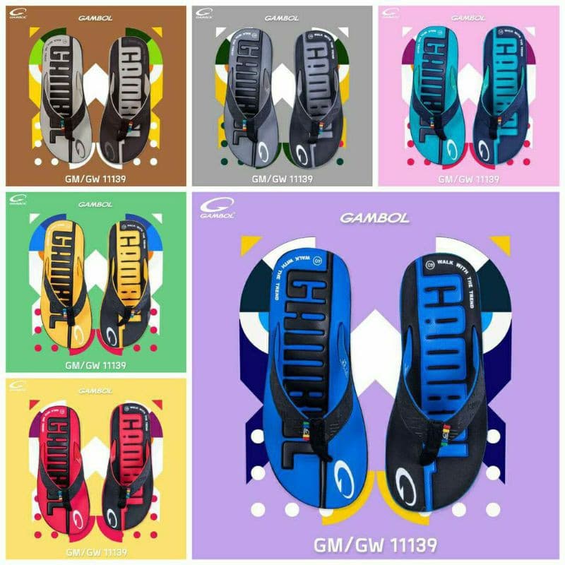 Hot item ส่งไว!!! ราคาถูกที่สุด!!! ใน Shopee!!! รองเท้าแตะ GAMBOL (นุ่ม)​ รุ่น​ GM11139 สวมใส่สบาย​ ไซส์​ :…