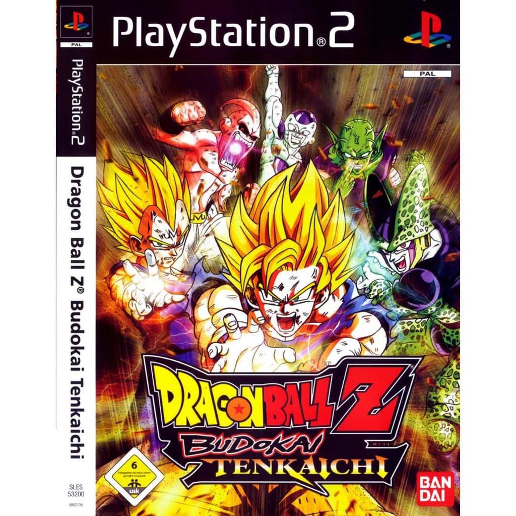 แผ่นเกมส์ Dragon Ball Z Budokai Tenkaichi PS2 Playstation2 คุณภาพสูง ราคาถูก