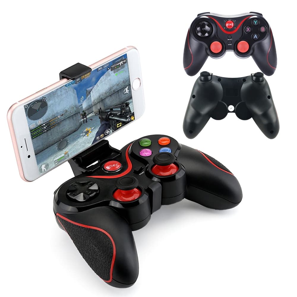 จอยสติ๊กสําหรับ Android X3 จอยเกมส์ จอยจับมือถือ จอยสติ๊กแบบพกพา จอยบลูทูธ จอยเกมส์มือถือ Game Controller for…