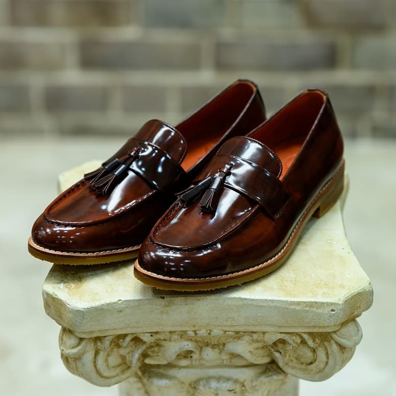 Shoesshi. รองเท้าหนังแท้ Tassel Loafer รองเท้าผู้ชาย รูปที่ 1