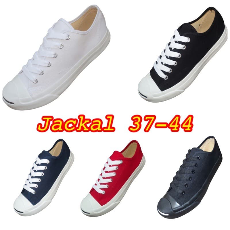 1[ลูกค้าใหม่ราคา 1 บาท]รองท้าผ้าใบ jackal แจ็ค🍀 รองเท้าผ้าใบ หัวแจ็คราคาโรงงาน ยี่ห้อ Mashare ไซร์37-44 ค่ะ…
