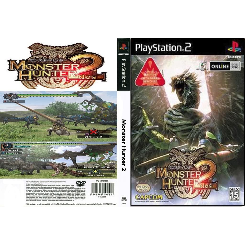 แผ่นเกมส์ PS2 Monster Hunter 2 (Alternative - English Patch) คุณภาพ ส่งไว (DVD)