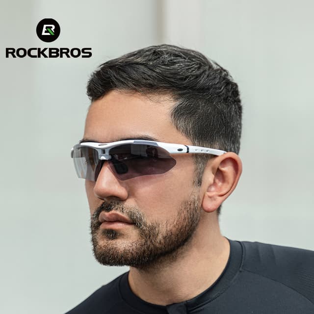ROCKBROS แว่นตากันแดด เลนส์โพลาไรซ์ สําหรับขี่จักรยาน