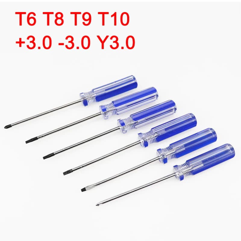 T6 T8 T9 T10 3 มม.Precision ไขควงแม่เหล็กนาฬิกาซ่อมเครื่องมือ Slotted Phillips ไขควงบางซ่อมเครื่องมือมือ