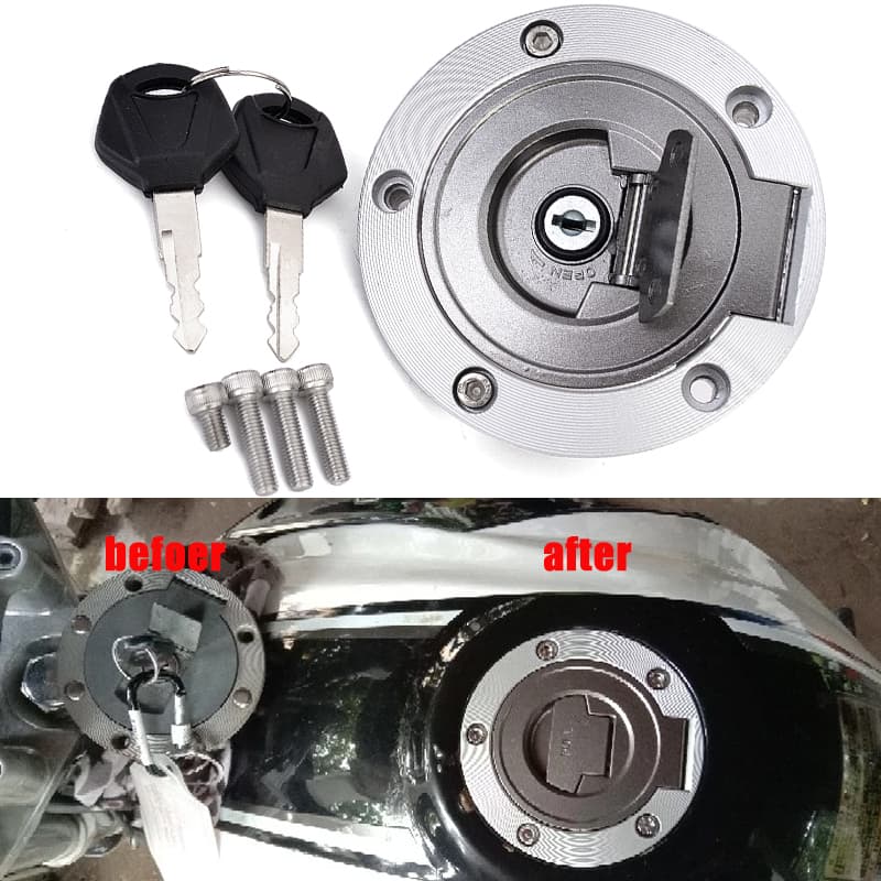 ฝาครอบถังน้ํามันเชื้อเพลิงรถจักรยานยนต์ สําหรับ Yamaha YZF R1 R6 R6S FJ09 MT01 MT03 MT07 FZ07 MT09 FZ09 YZFR1…