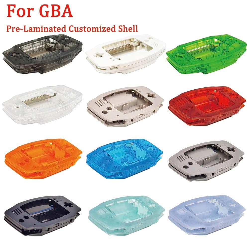 ใหม่ GBA Pre Cut เปลือกเปลี่ยนสําหรับ Gameboy Advance กรณี IPS V3 เปลือกลามิเนตสําหรับ GBA IPS V3…