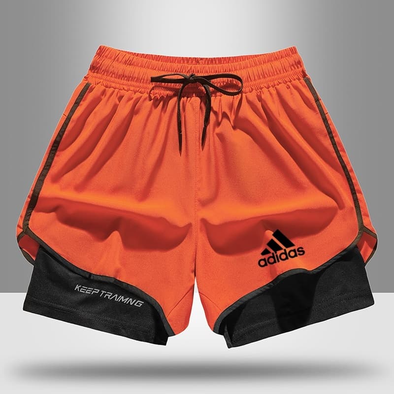 Xs - 4xl กางเกงขาสั้น ผ้าเรยอน แบบยืดหยุ่น แต่งซิป 3 จุด เหมาะกับใส่ออกกําลังกาย วิ่งจ๊อกกิ้ง เดินชายหาด…