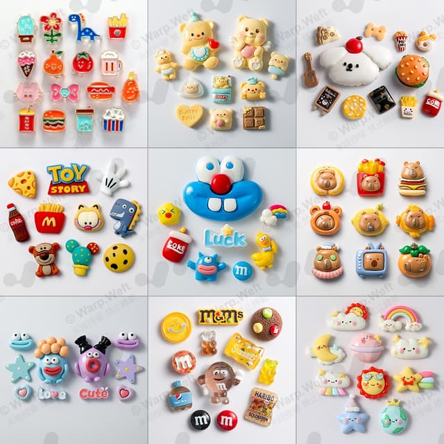 น่ารักรองแตะขาหัวเข็มขัดรองเท้าเสน่ห์,การ์ตูนอะนิเมะปุ่มรองเท้า3ง,รองเท้าแตะอุดตันอุปกรณ์ตกแต่ง