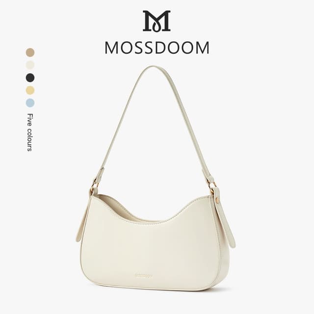 MOSSDOOM Darby Bag กระเป๋าสะพายไหล่ เรียบง่าย เหมาะสําหรับผู้หญิง